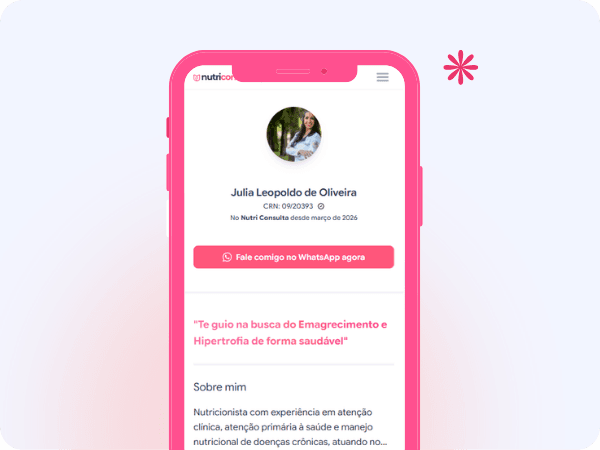 Seu perfil - Uma vitrine simples com bio, especialidades e como você atende